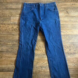 Wrangler Men's Denim Jeans High Rise Slim Fit Bootcut 935NAV 38 x 34